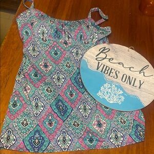 Vibrant Patterned One-Piece Swimsuit